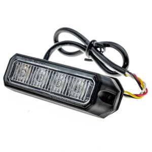 Lampa ostrzegawcza stroboskop LED czerwona