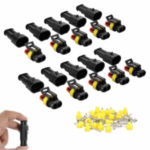 Zestaw 10x złącze Superseal 2 pin wodoodporne