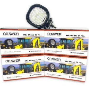 Korzystny pakiet CRAWER LED 4x lampy robocze 40W kwadratowe do Fendt