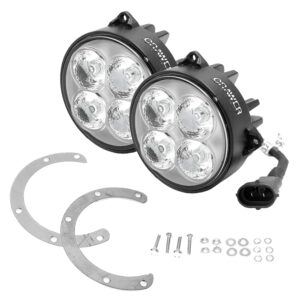 Zestaw 2x lampy robocze LED do zabudowy CRAWER do Steyr (6)