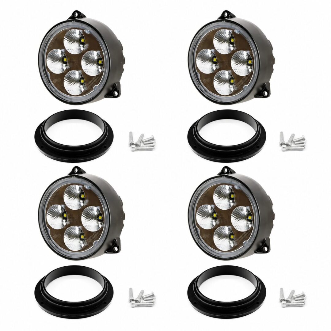 Pakiet CRAWER 4x lampy robocze LED do New Holland do CR-5001-E